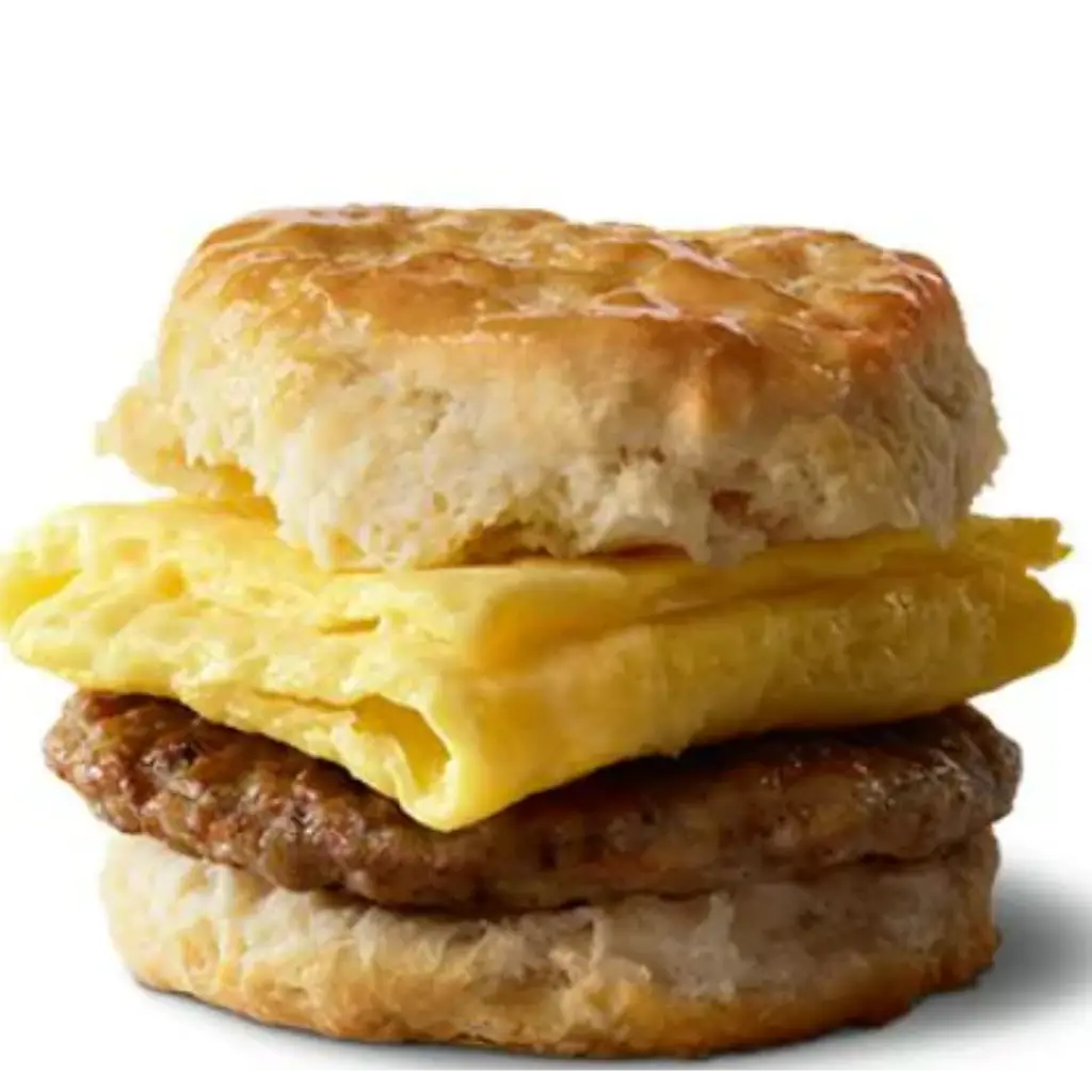 New Sausage Biscuit with Egg